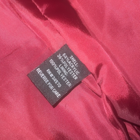 Jason Maxwell - Burgundy Faux Fur Vest - Size Large - NWT - Picture 7 of 8